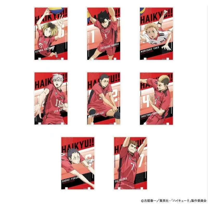 Japan T-arts Goods Haikyu Theatrical Version Acrylic Standing Sign Black Wild Yinju