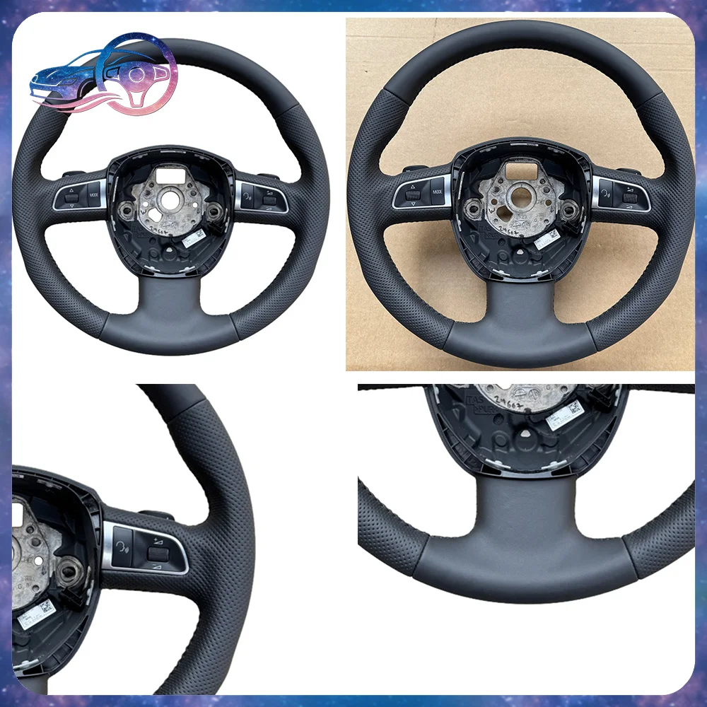 Black Style Multifunction Steering Wheel for Audi A4  A5 B7
