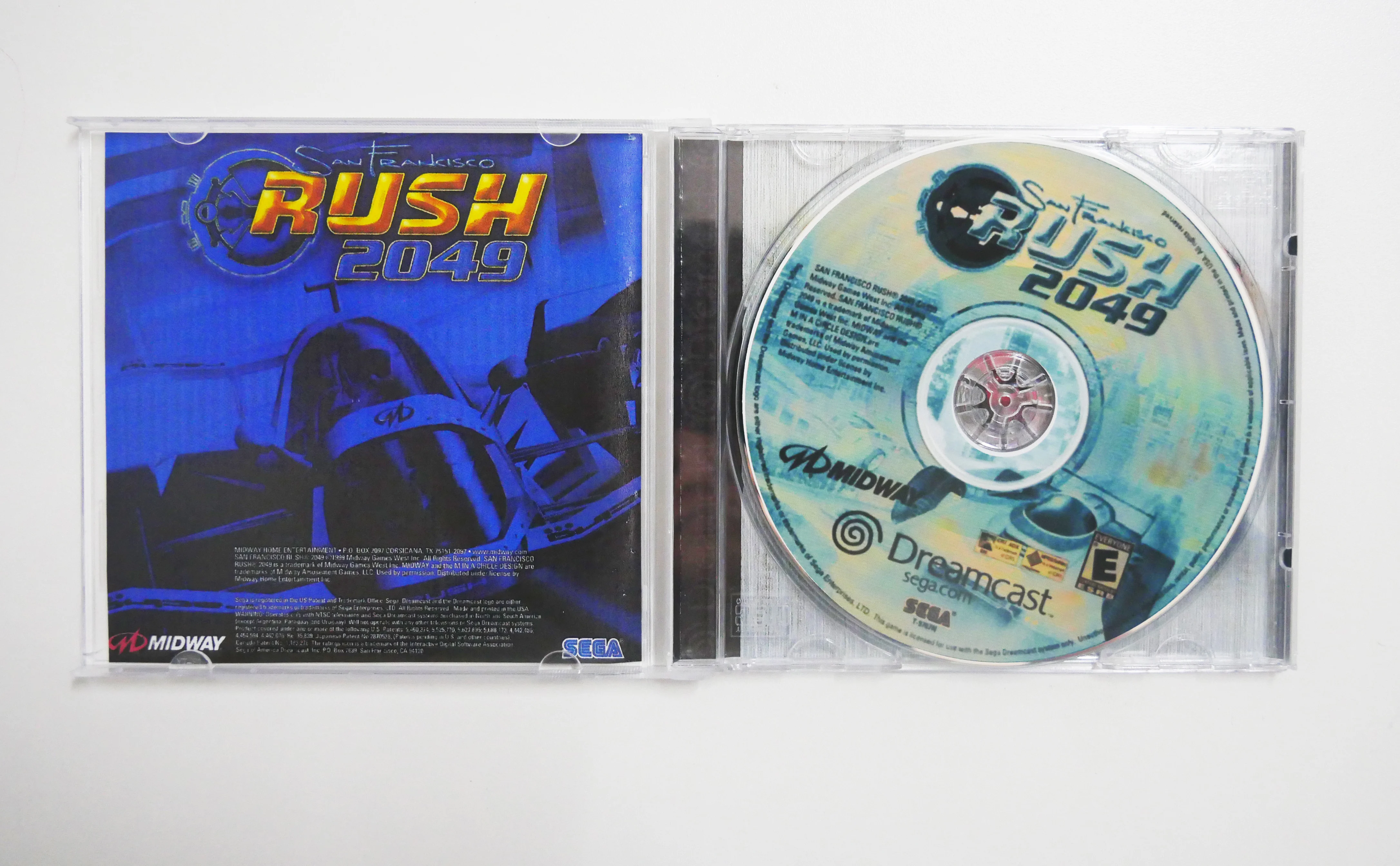 Dreamcast San Francisco Rush 2049 Copy Disc Game Replica Unlock DC Game Console Retro Video Game Direct Reading Game