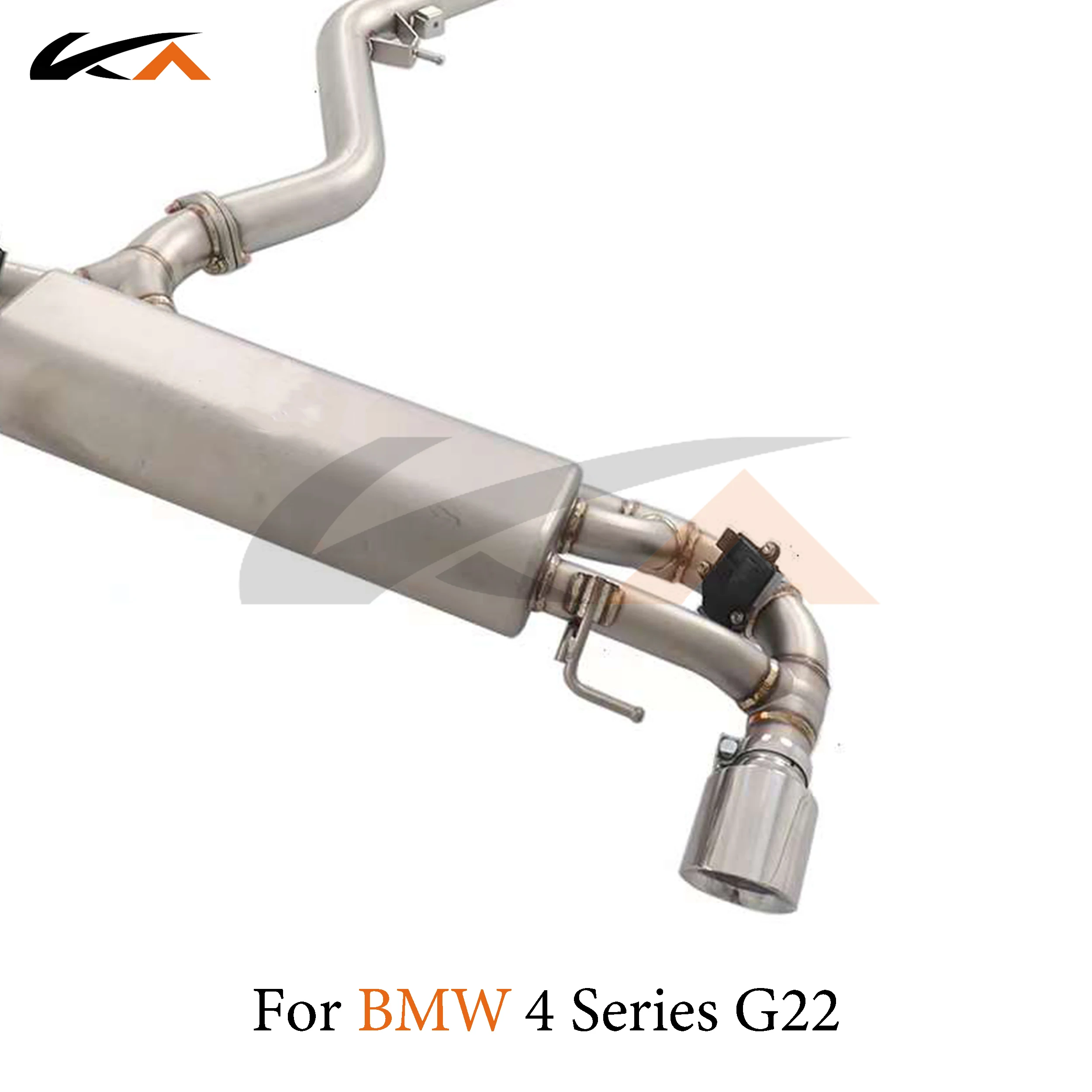 KA Tuning exhaust system steel catback for BMW 4 Series 420i 425i 430i g22 2.0t performance parts muffler valve car accessories