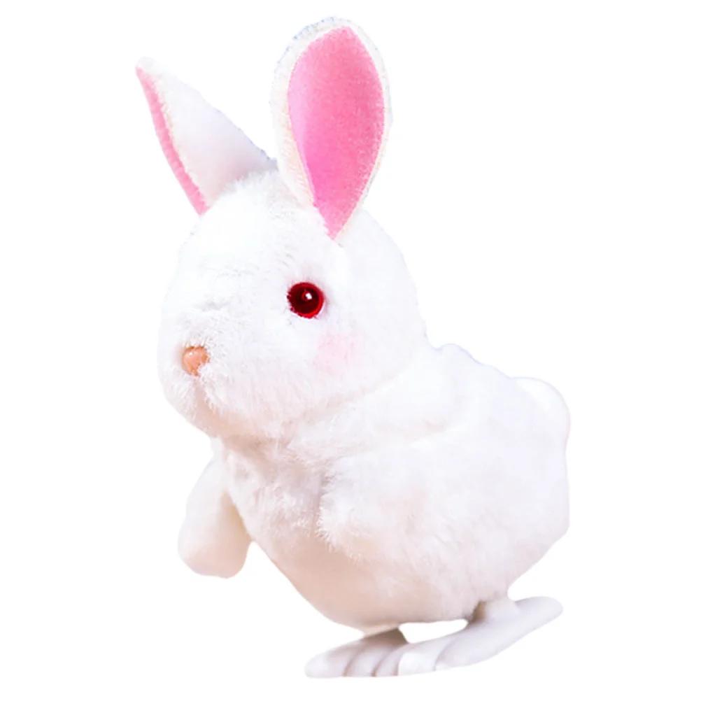 

Wind-up Toy Animals Easter Toys Funny for Kids Small Prizes Rabbit Favor Bag Fillers Plastic Plush Party Favors Gift Child