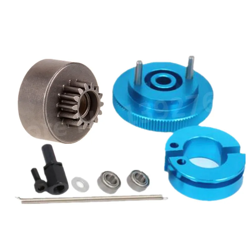 Flywheel Clutchbell 14T 16T&21T Clutch Bell Ball Bearings 10*5*4mm for 1/10 RC Nitro Model Car Engine Parts