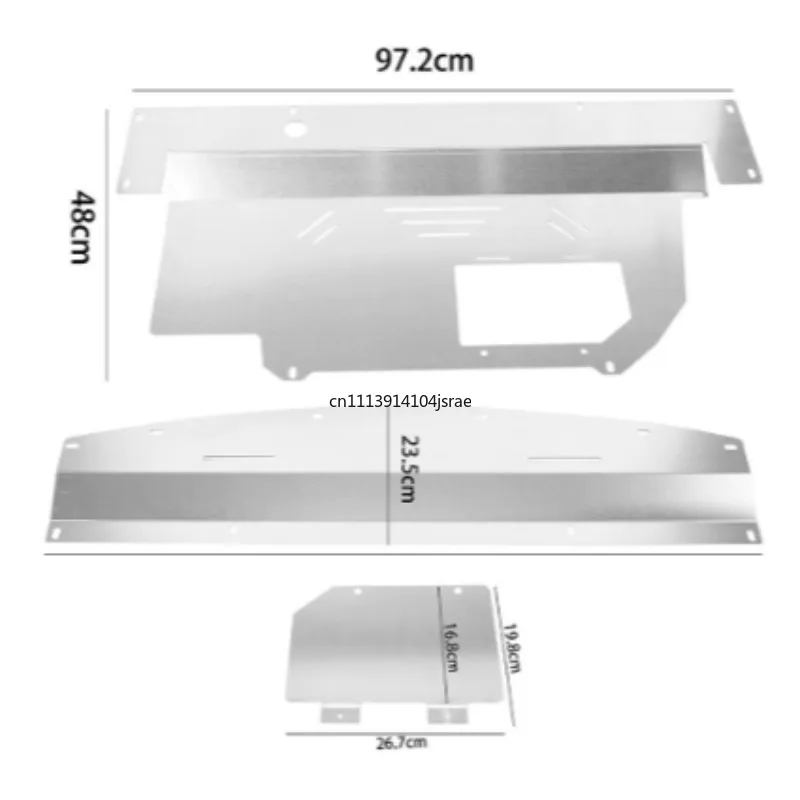 Chassis Skid Plate Catalytic Protection Shield Guard For 350Z G35 03‑09 Auto Modification Underbody Protective Accessory