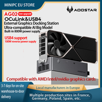 AOOSTAR  AG01  AG02 EGPU Dock with USB4 OCulink Port，Built-in Huntkey 800W Power Supply External Graphics Docking Station