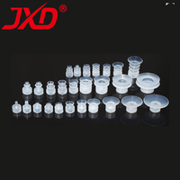 JXD DP-S04/06/08/10/12/15/20/25/30 MP-S04/06/08/10/12/15/20 Small Head White antistatic Silicone Round Vacuum Suction Cup