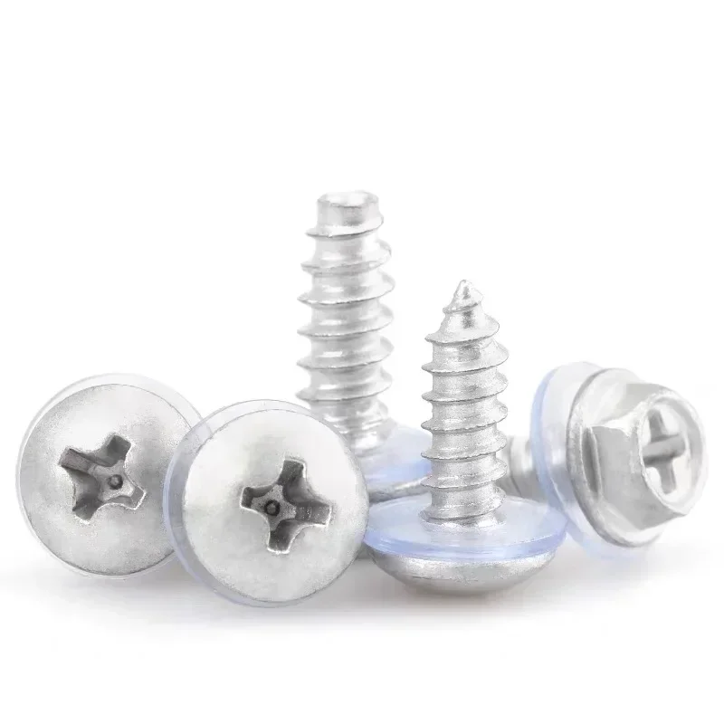 

30 Screws Stainless Steel Drill Grill Phillips Pan Head Phillips Pan Head Scre Wooden Nails Furniture Recessed Plug Sheet Metal