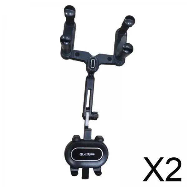 

Автомобильное зеркало заднего вида, крепление для телефона, многофункциональный кронштейн, вращение на 360°, ABS, простая установка для путешествий