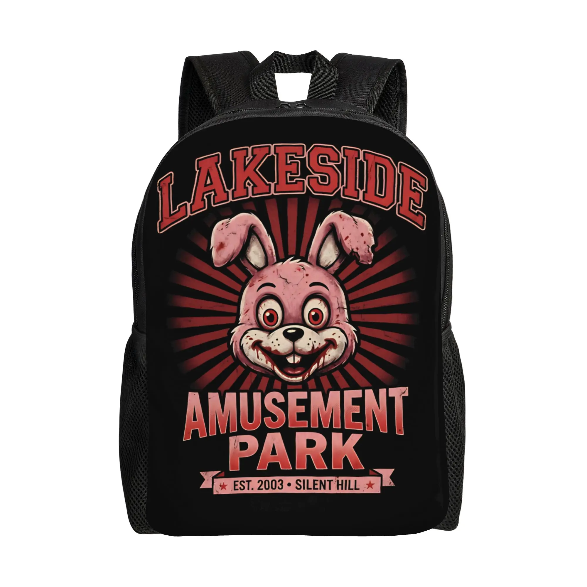 

Рюкзак Robbie Rabbit Nurse Silent Hill Remake Horror, мужской, из полиэстера, для тренировок, большой, забавный, школьный рюкзак