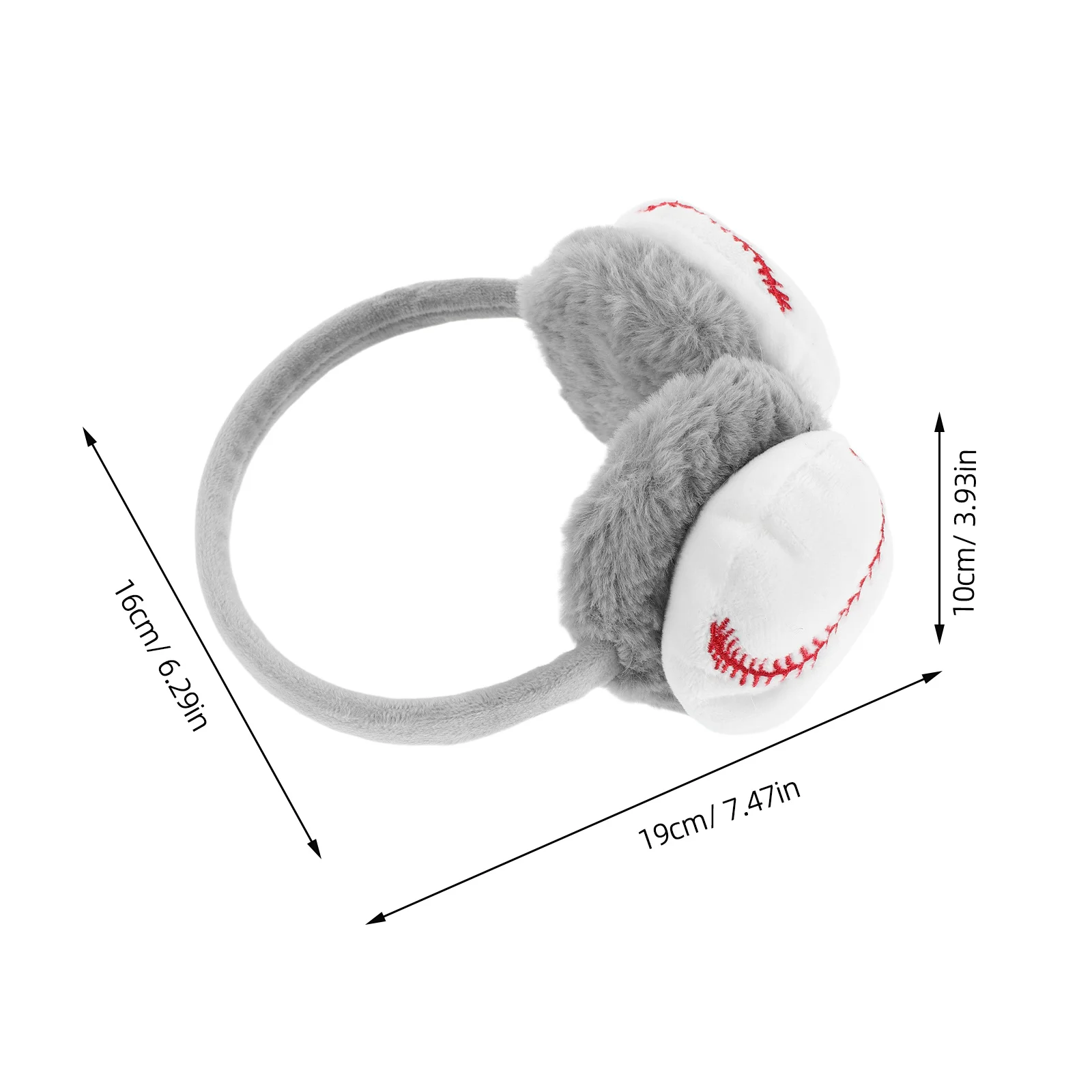 دافئ الأذن دفئا عقال الشتاء فروي يندبروف غطاء للأذنين في الهواء الطلق لركوب الدراجات الجري التزلج الأنشطة الرياضية معدات الصيد #6