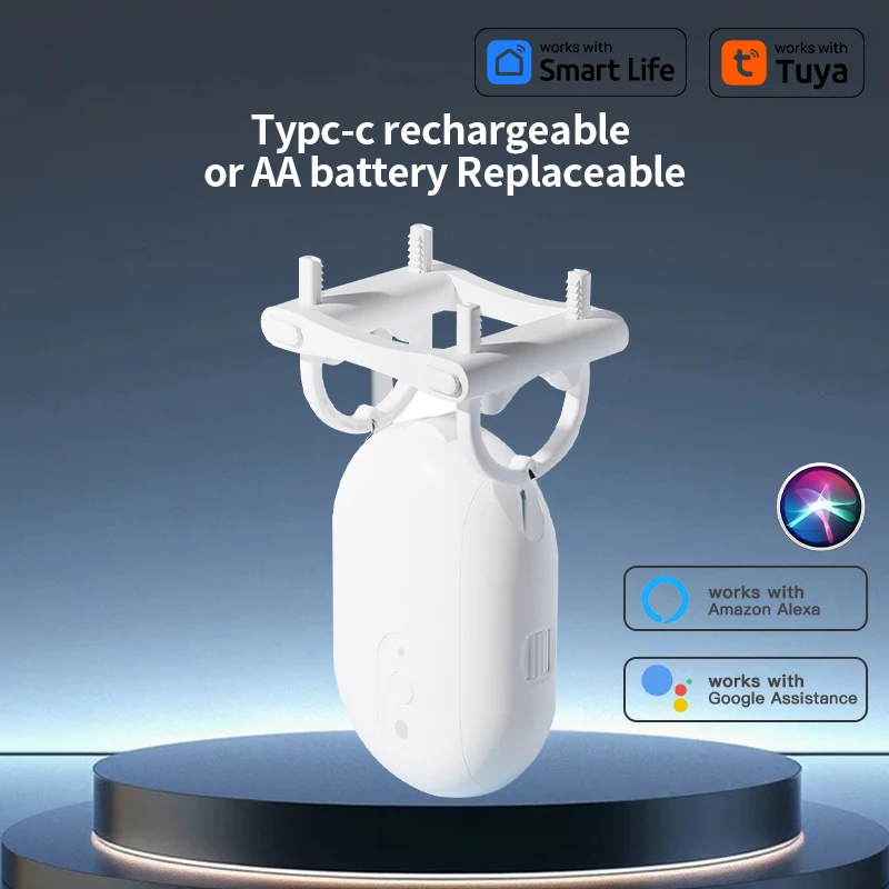 

Двигатель для штор Tuya Zigbee, электрическая машина для водителя штор, поддержка Siri Google Home, Alexa Voice, двигатель с дистанционным управлением Smart Life