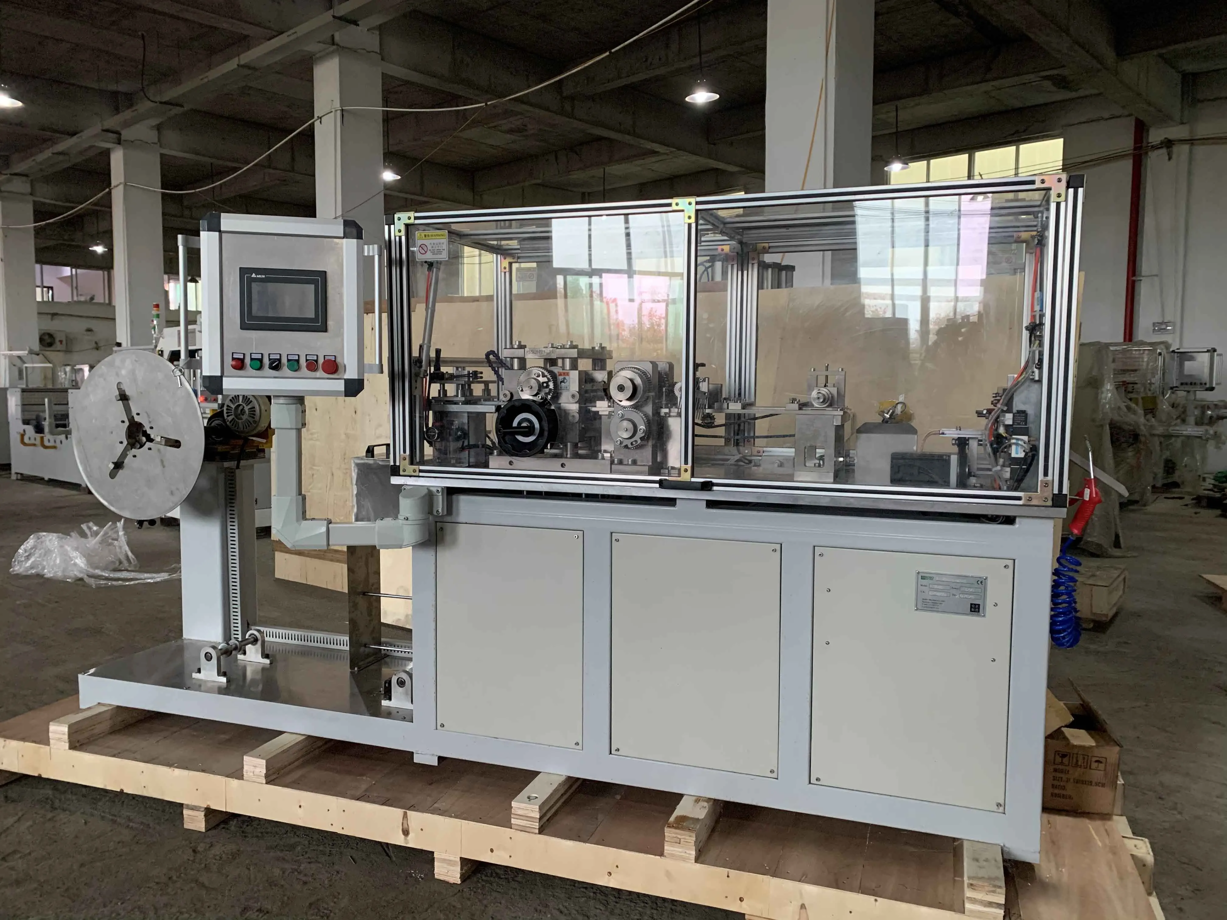 Kühler Kupfer Aluminium Metall Fin Roll Forming Making Maschine für Wärme Austausch