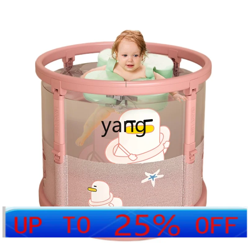 

CX Children's Folding Baby Swimming Bucket Household Baby Bath Barrel Foldable