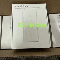 Unlocked HUA WEI 5G CPE PRO 5 H158-381 5.4Gbps Wi-Fi 6 7200Mbps Wireless Router 5G 4G Cat20 LTE WiFi Modem With Sim Card Slot