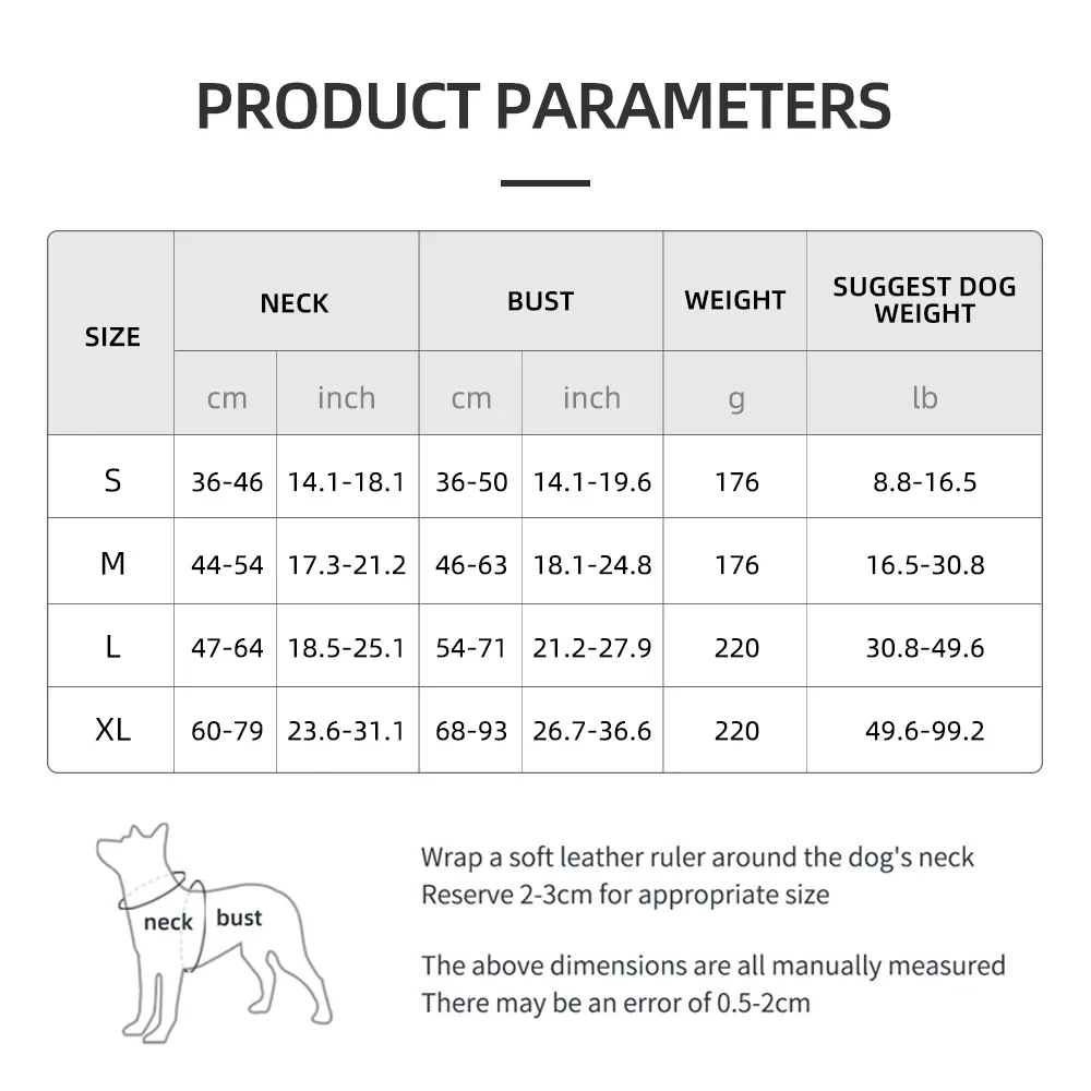 Pet Harness Multi Functional Nylon Reflective Dog Harness Adjustable No Pull Comfortable Control Dog Chest Harness Pet Supplies