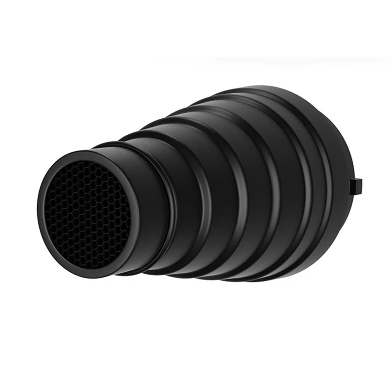 Mount Large Flash Snoot Photography Studio Flash Light Fittings Accessories For Godox S-Type DE300 SK400 II