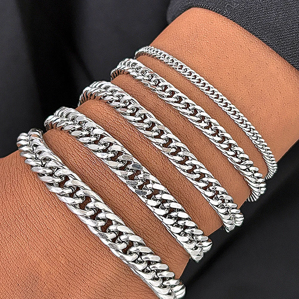 Stainless Steel Bracelets Simple Classic design Multiple widths to choose from Stylish Bracelets For Women Jewelry New Products