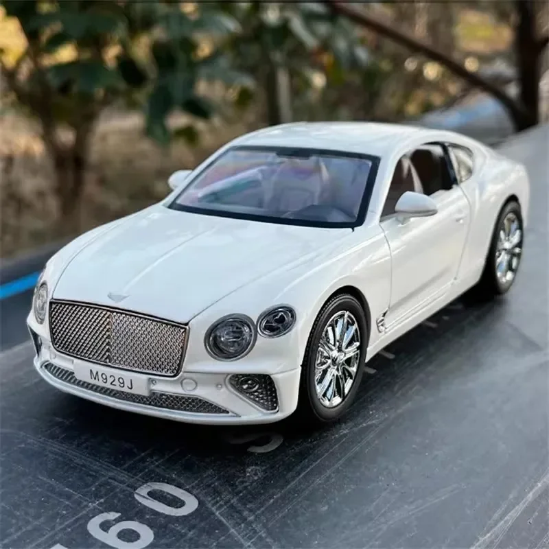 1:24 slitina auto modelka kompatibilní pro bentley bentayga continental GT  simulace dřít záda auto ornamenty pro chlapci dárky