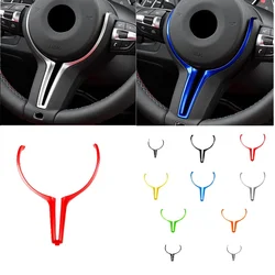 Car Steering Wheel Trim Auto Inner Cover Carbon Fiber  For BMW M Series M2 M3 M4 M5 F80 F82 F87 T-shaped Decoration Parts