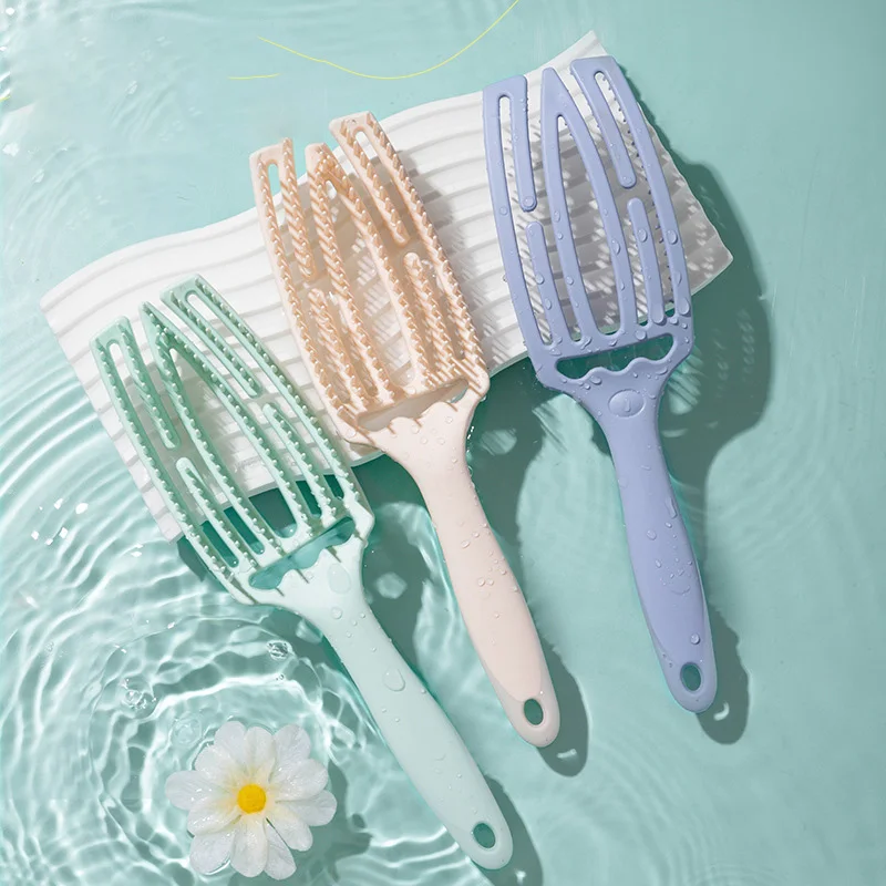 1 Stück Luftkissenkamm, flauschiger Anti-Haarausfall-Massagekamm, geeignet für alle Haartypen, Haarstyling-Massagekamm