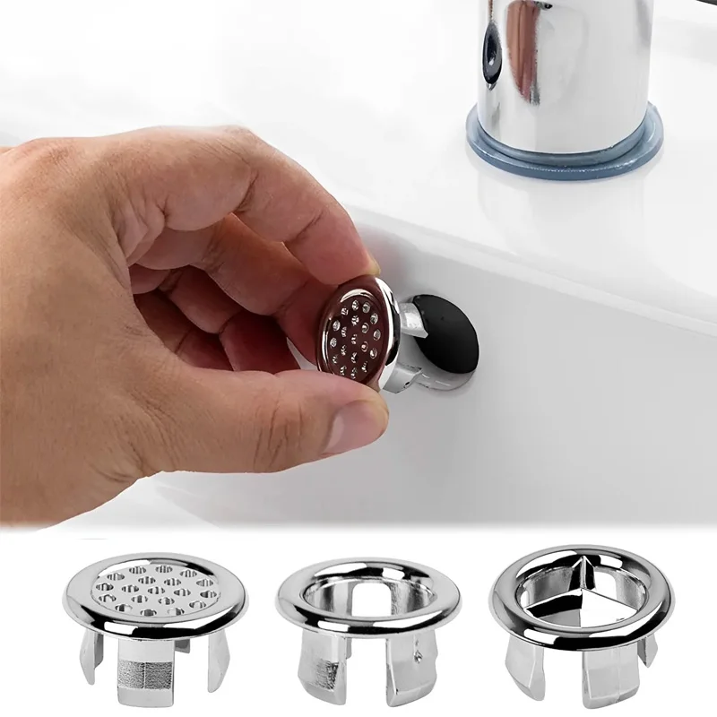 

Круглая переливная Крышка для раковины, полый переливной круг для умывальника, аксессуары для ванной и кухни