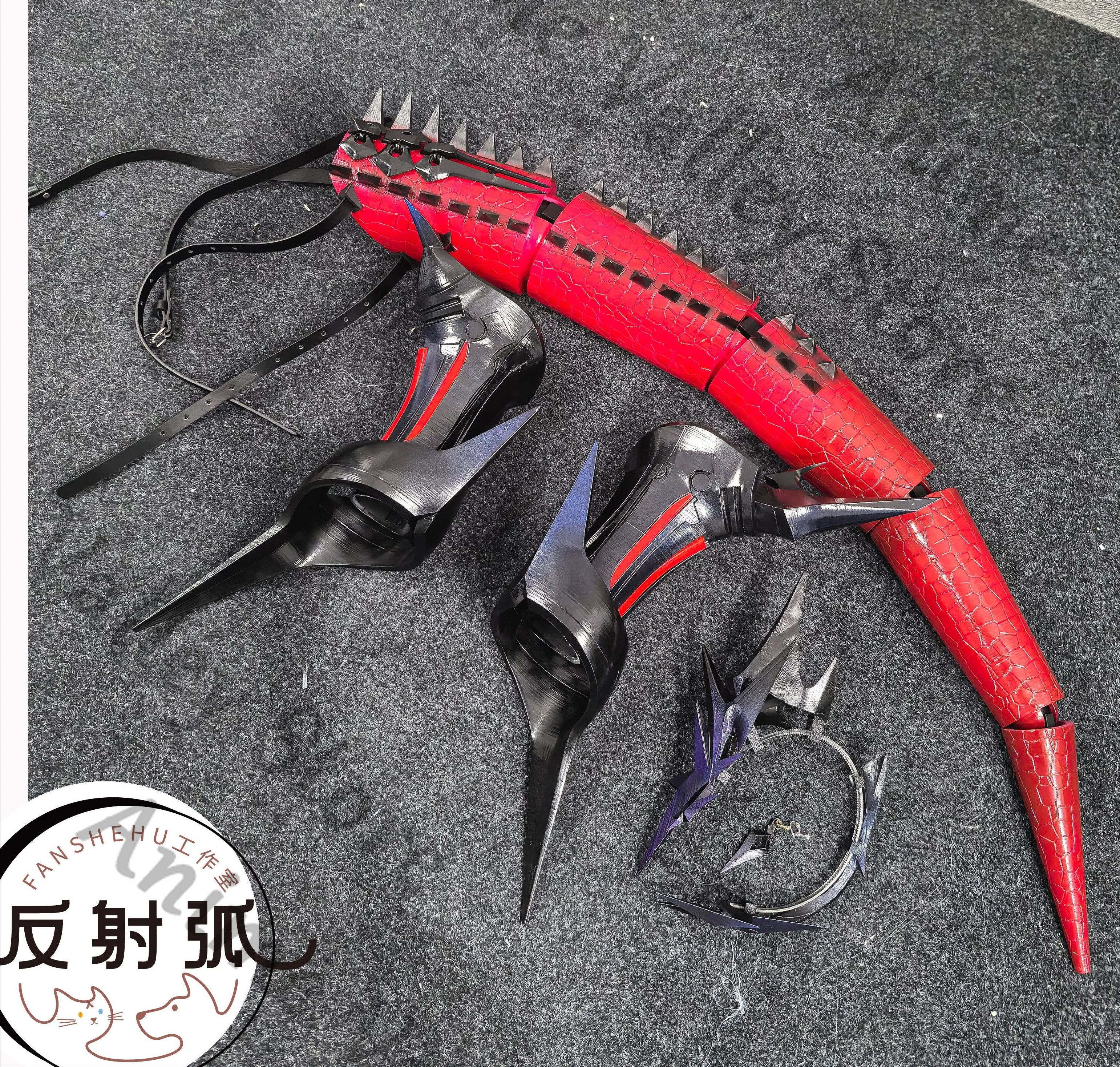 

Аниме Arknights: Эндфилд Нефис — косплей-аксессуар: хвост, головной убор, заколка для волос, наручные накладки, оружие, снаряжение, реквизит