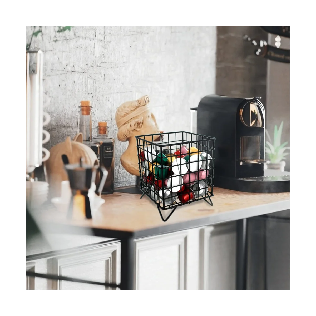 2 шт. держатель для кофейных капсул, органайзер для чашек K, фотография кофе, органайзер для чашек K, органайзер для хранения кофейных капсул