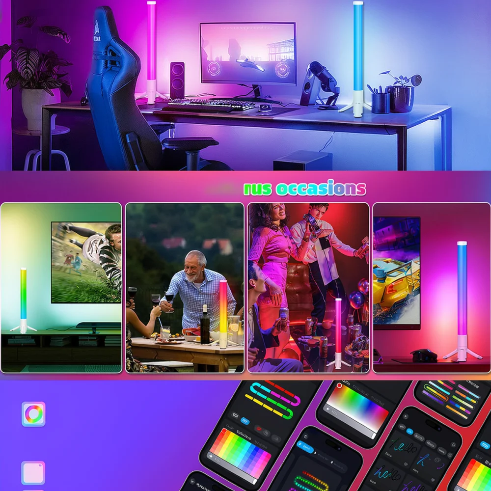 Audio Music Visualizer - Gaming Room LED Desktop Atmosphere Lamp