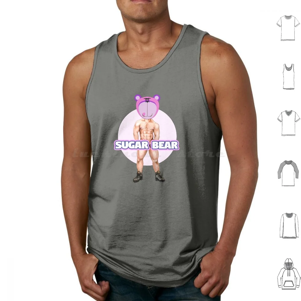 Untitled Tank Tops Print Cotton