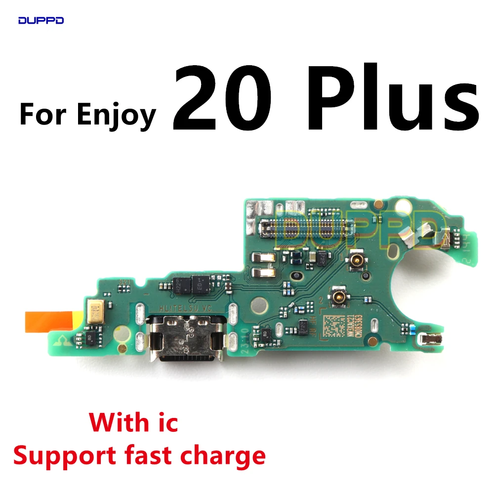 

USB Charger Dock Connector Port Charging Board Flex Cable Parts For Huawei Enjoy 20 Plus 20Plus