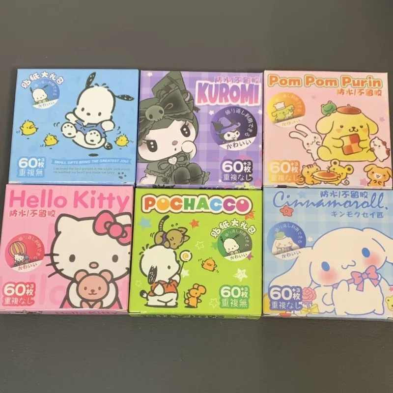 

Sanrio Hello Kitty Pochacco Cartoon Anime Stickers Personalized Decoration Creative Decoration Small Stickers Cute Children Gift