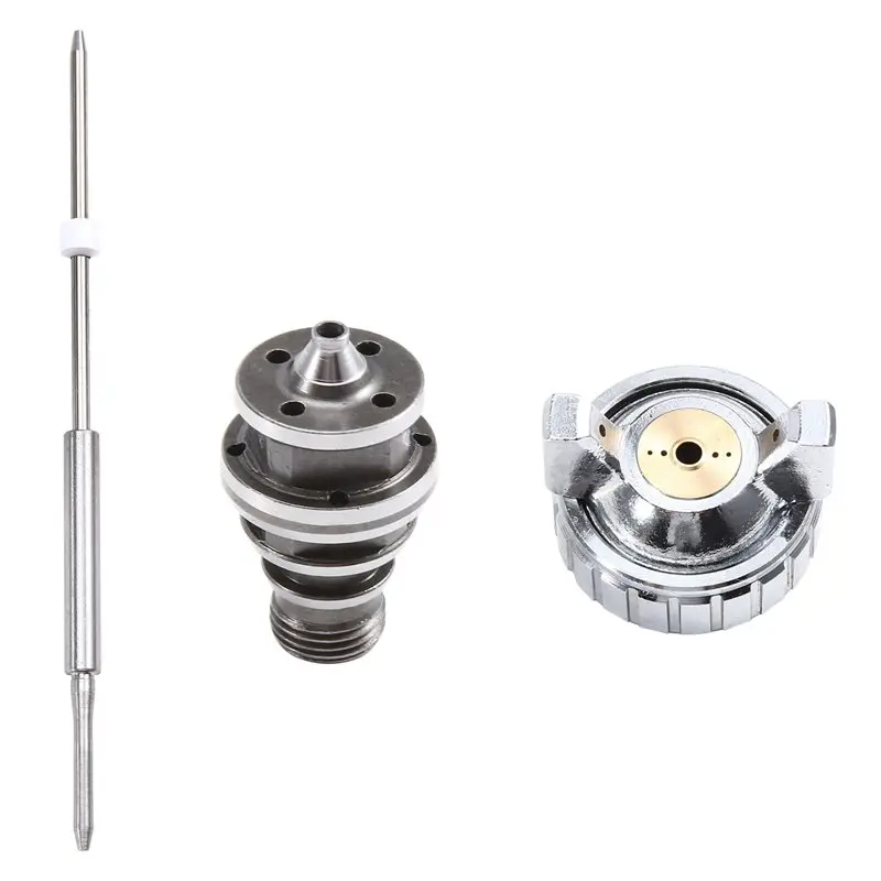 GTBL W-77 فوهة ملحقات مسدس الرش، W77 إبرة مسدس رش الطلاء + طقم غطاء الهواء (2.0/2.5/3.0 مم)