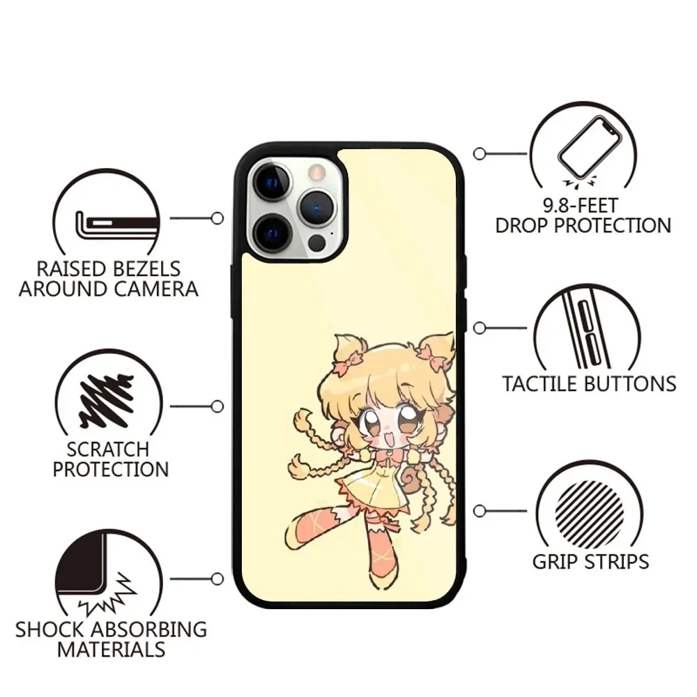 Tokyo Mew Mew Anime Phone Case For iPhone 15,14,13,12,11,Plus,Pro,Max Mini Magsafe Magnetic Wireless Charging