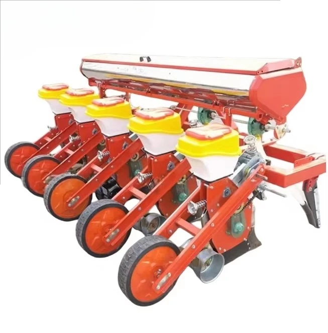 

4-Row Electric Suspension Smart Spacing Planter For Peanut Corn Soybean Fertilizer Used Seeder For Planting Sowing Seeds