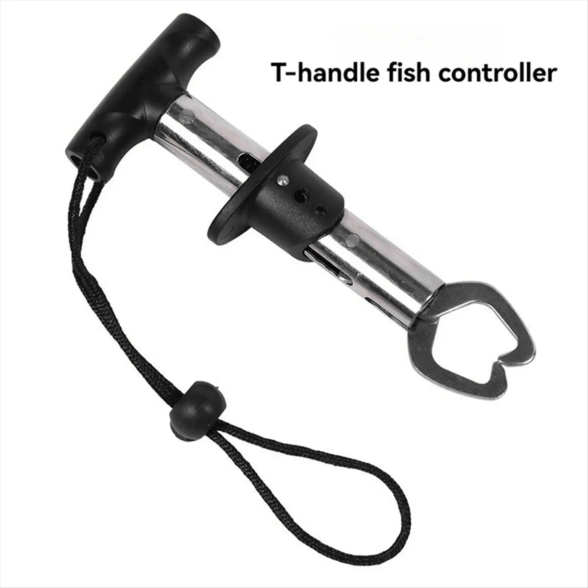 

【11.11】Stainless Steel Belt Weigher with Ruler Fish Controller, Fish Clamp Gripper Controller Luya Fishing Gear B