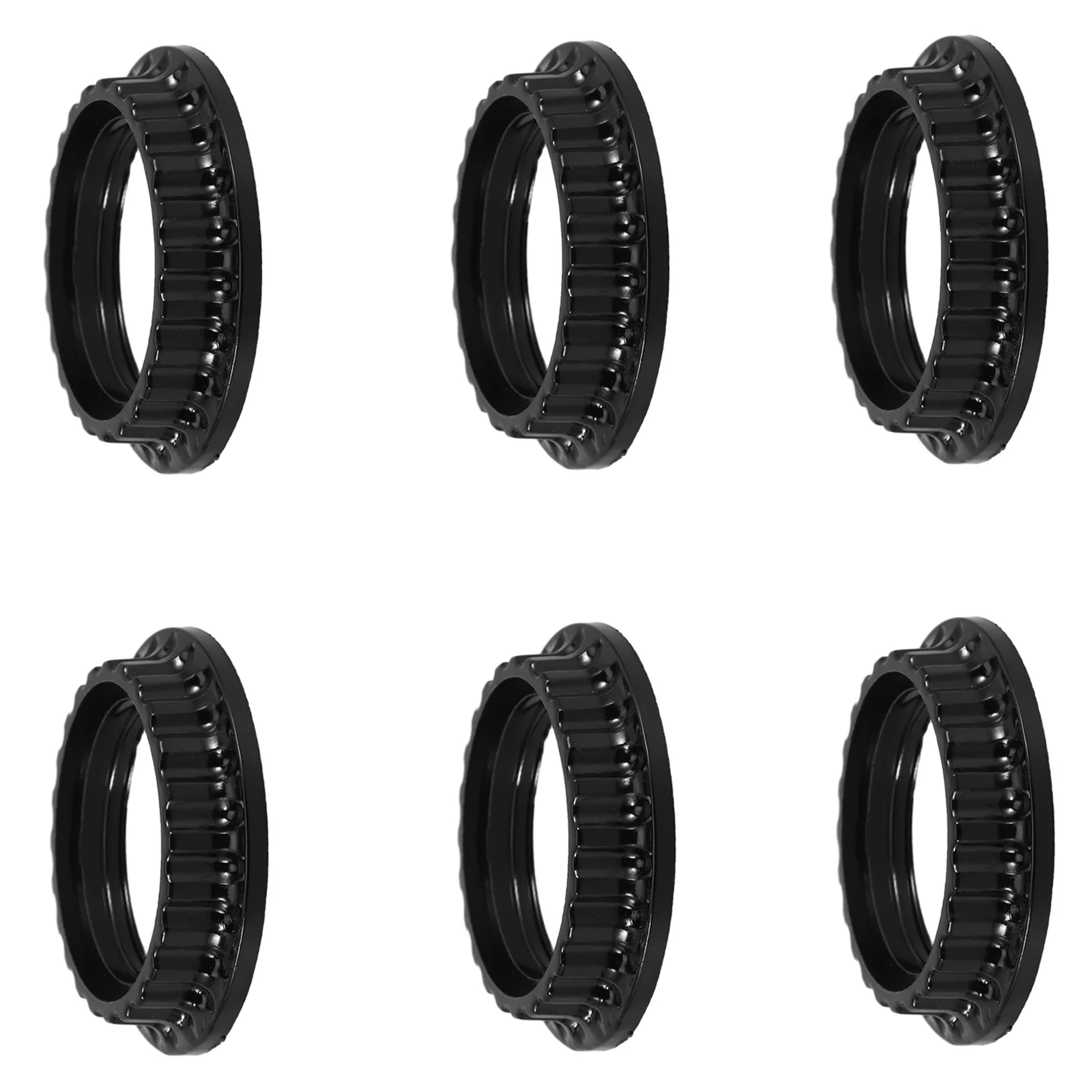 

6 шт. E26 патрон для лампы, переходное кольцо для светильника, стопорное кольцо для абажура, совместимое с стандартом США