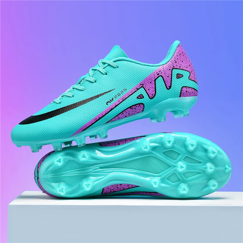 

Men Soccer Shoes Studded Comfortable TF/FG Training Cleats Football Boots Society Professional Casual Tenis Original Sneakers