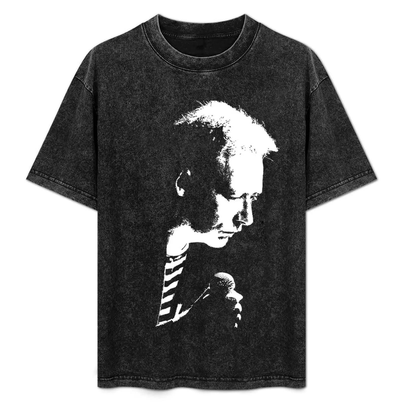 Jim Reid, The Jesus And Mary Chain T-Shirt Basic Casual Wear Short Sleeve Top