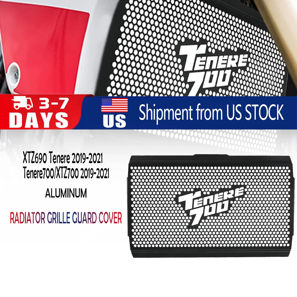 

Аксессуары для мотоциклов для YAMAHA TENERE 700 T7 XT XTZ 690 700 Z TENERE 700 Rally 2019-2024, защитная крышка для решетки радиатора