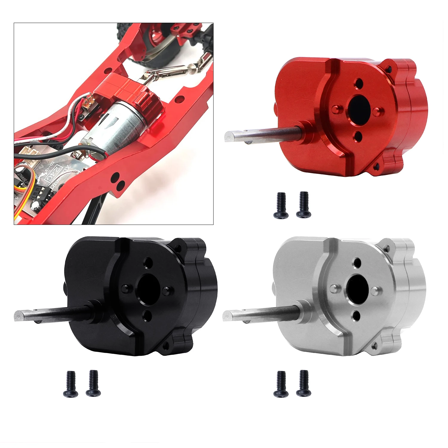 MN82S LC79 Neue MN99S V2 MN78 MN168 Metall Übertragung Metall Getriebe Getriebe Set 1/12 RC Rock Crawler Auto Upgrade Teil Zubehör