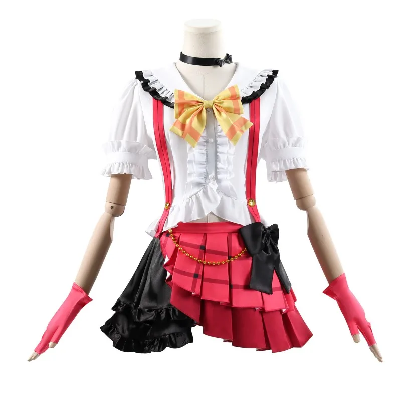 School Idol Festival Kosaka Honoka Cosplay Costume LoveLive! Girl Idol Stage Costumes Halloween Carnival Cosplayer Dressing Up