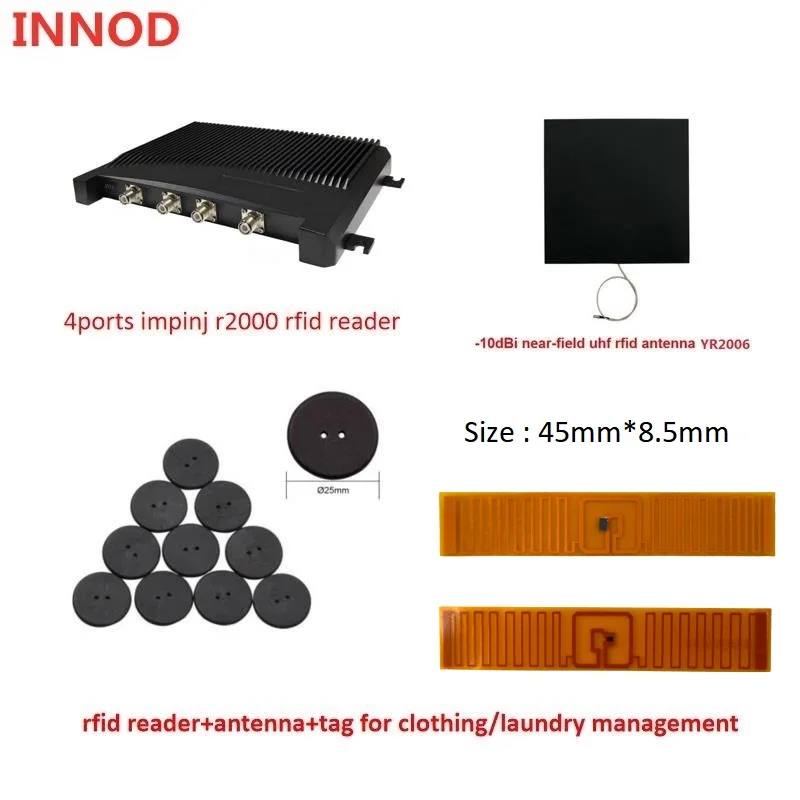 Long Range ISO18000-6C RFID FPC Inlay UHF Tire Tag High Temperature Resistant For RFID Tire Transportation Car Tracking