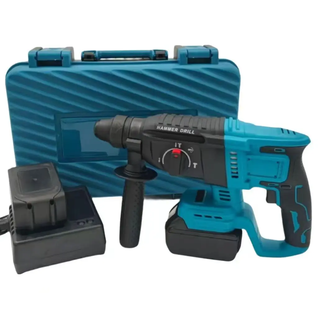 

Electric Hammer Combo Kit Cordless Drill Machine Hand Wrench Electrical Power Set Cutter Box Bit-Multiple Styles OEM Hard Case