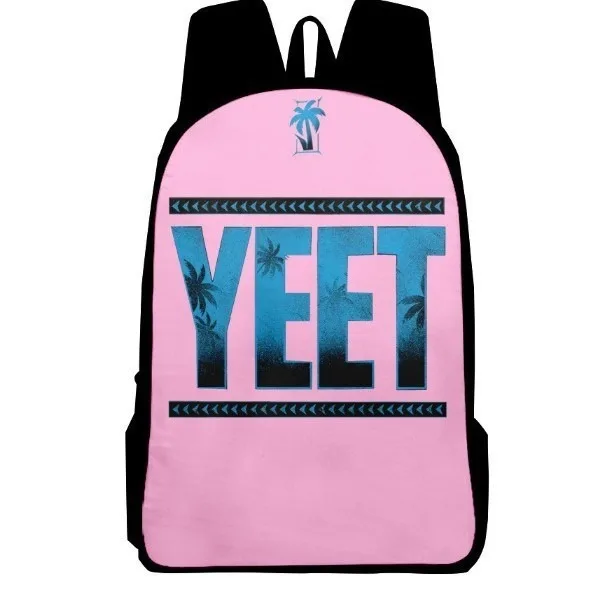 Trendy Popular Funny Jey Uso Notebook Backpacks pupil School Bags 3D Print Oxford Waterproof Boys/Girls Laptop Backpacks