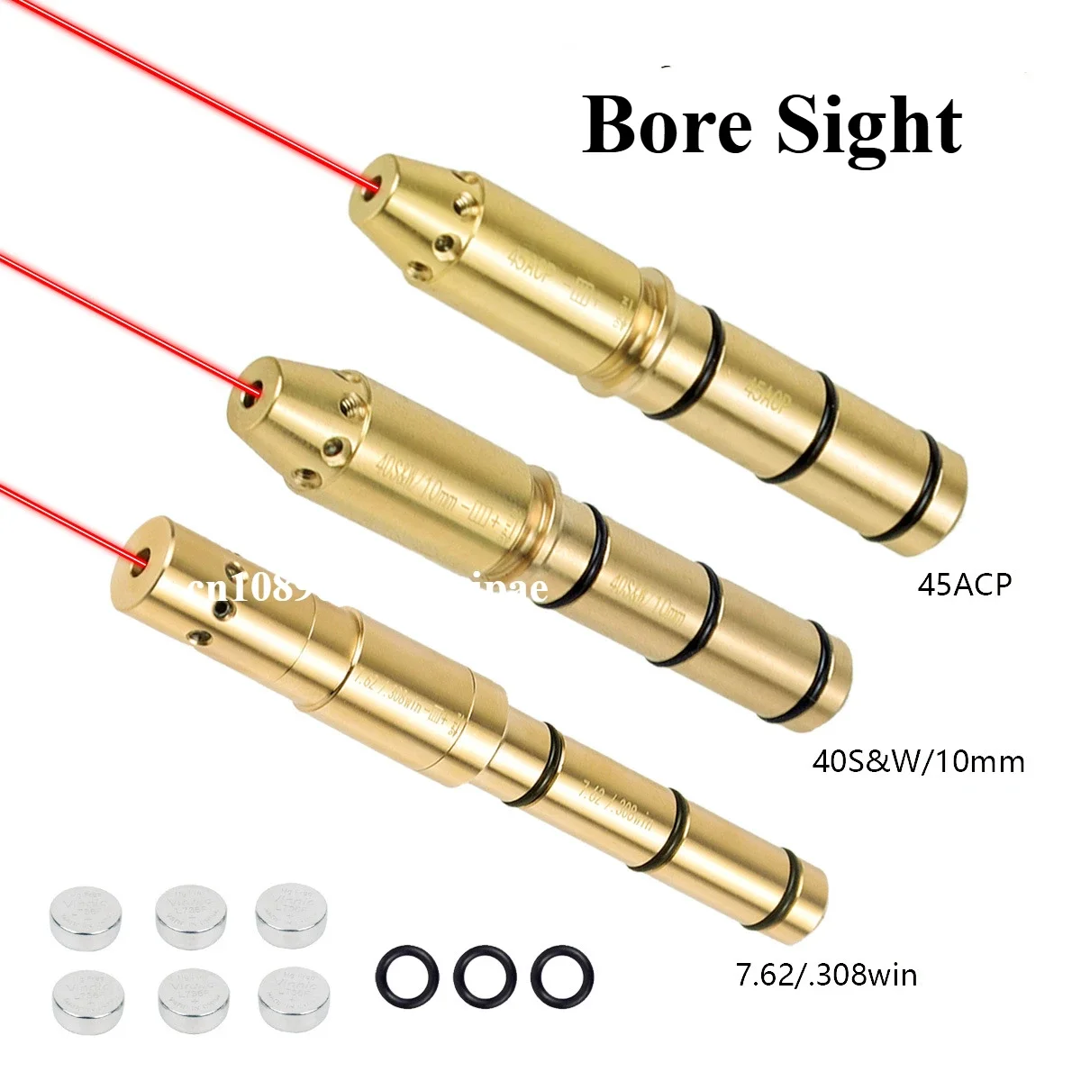 Tactical Laser Bore Sight Training 9mm 22LR .177 Bullet Boresighter Caliber 12GA 20GA .223 .308 5.45x39 9x19mm Sight Snap Caps