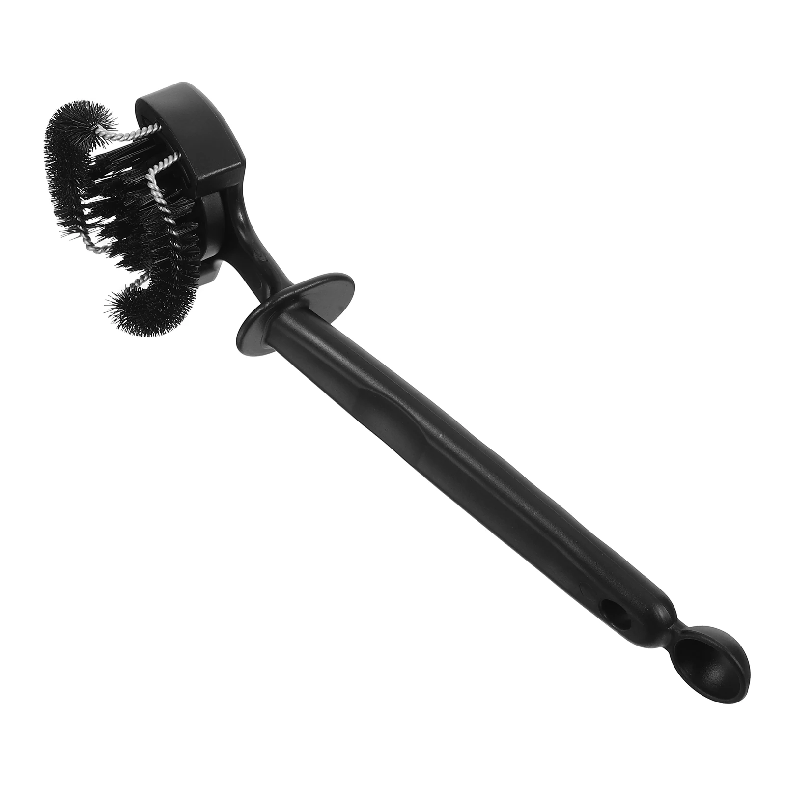 

Coffee Machine Cleaning Brush Long Handle Fine Bristles Arc Design Brew Head Cleaner Multifunctional Kitchen Tool Plastic Steam