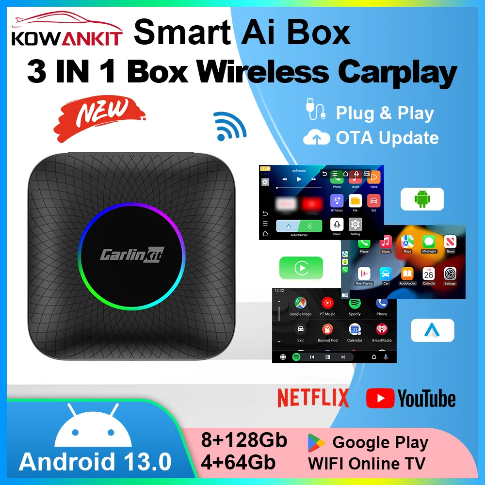 3 In 1 Wireless Car…