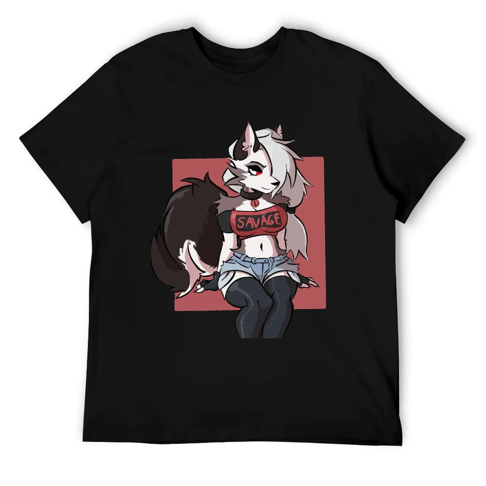 

Helluva boss loona T-Shirt t shirt man casual man tshirt man t shirts cotton T-Shirt