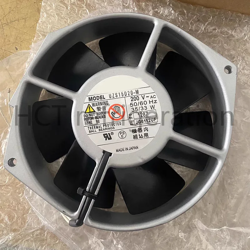 Original 100% Working UZS15D20-M 200V 35/33W cooling fan