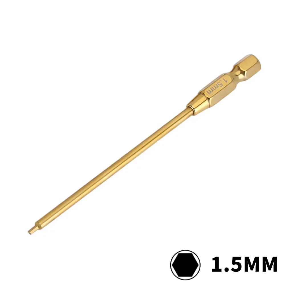 Profesjonalny zestaw bitów do wkrętarki RC 1.5-3.0mm do modeli samochodów - metalowe, antypoślizgowe akcesoria do elektronarzędzi do konserwacji