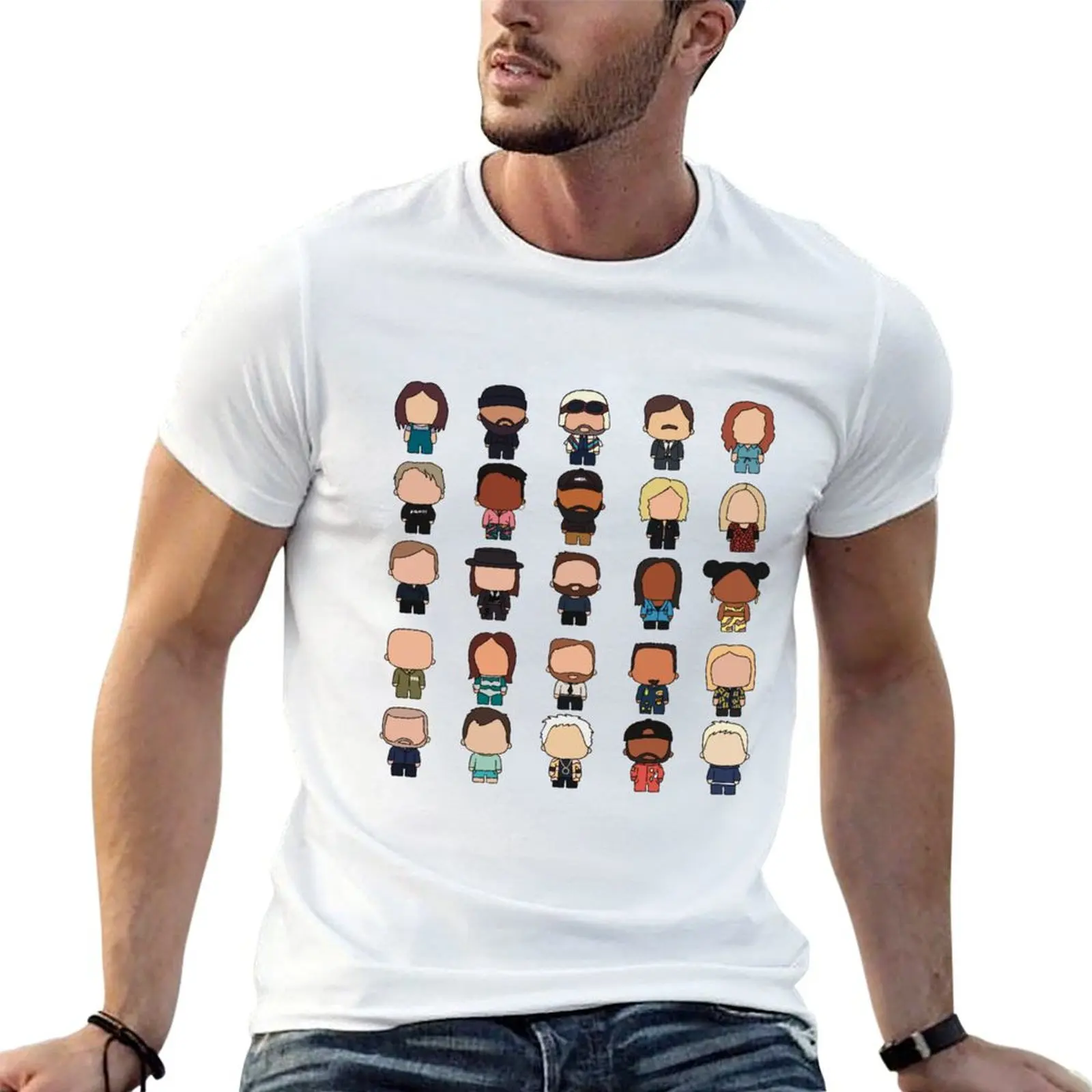 

Casts anime shirt T-Shirt t (UK) Series 11-15 t oversize shirts Taskmaster cotton man